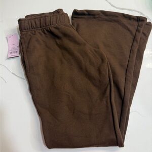 Wild Fable Brown Flare Sweatpants